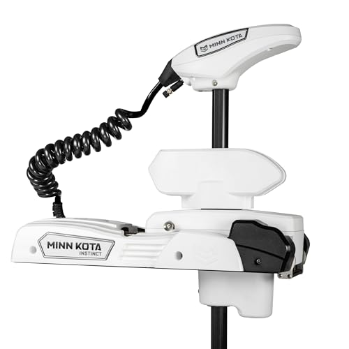 MINN KOTA RIPTIDE INSTINCT QUEST - WHITE - 90/115 LBS - 24/36V - SHAFT 87'