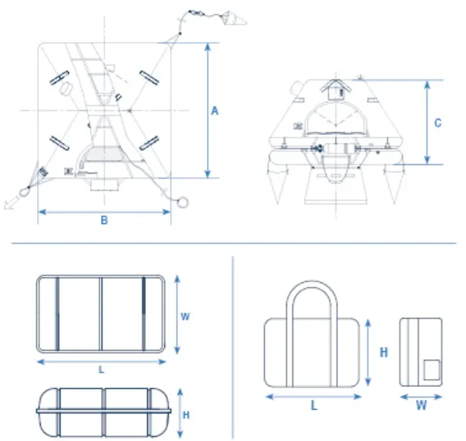 ARIMAR ISO ATLANTIC II L Liferaft.webp