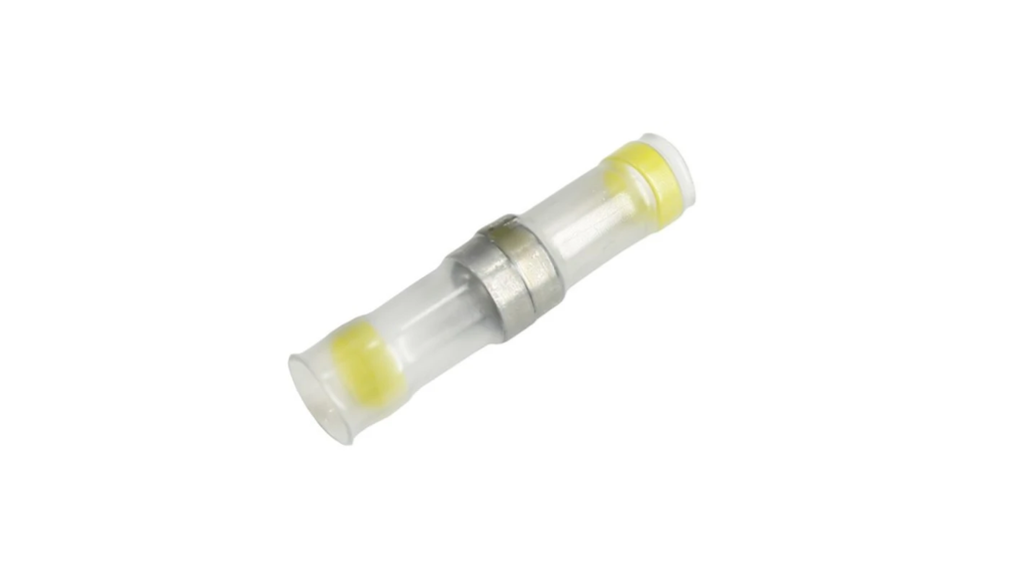 SOLDER SLEEVE WIRE SPLICES FOR CABLE SIZE: AWG(MM2) 12-10( 4MM - 6MM ) YELLOW