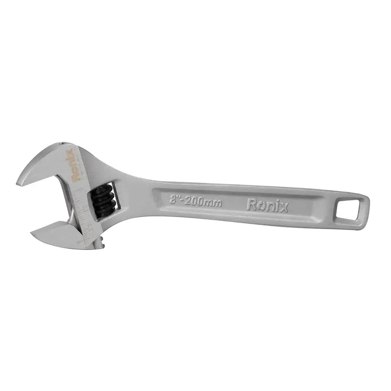 RONIX ADJUSTABLE WRENCH 8''