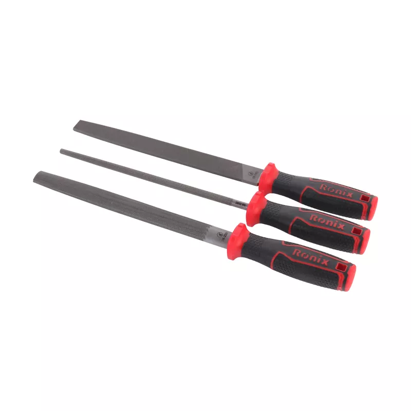 RONIX 3 PCS 8 FILES SETS FLAT HALF ROUND ROUND