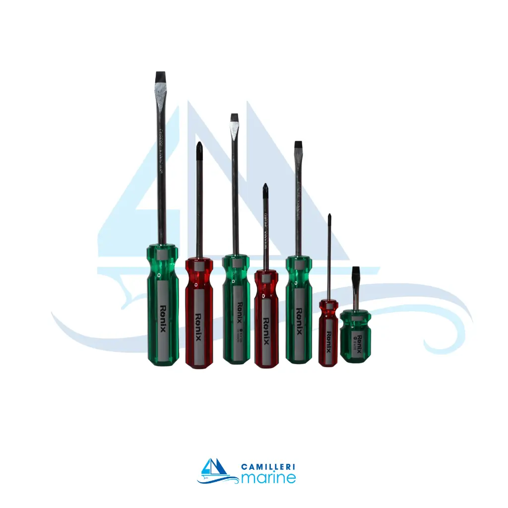 RONIX 7PCS COLORLINE SCREWDRIVER SET
