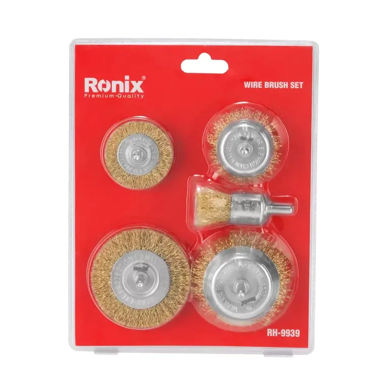 RONIX WIRE BRUSH SET 5PCS