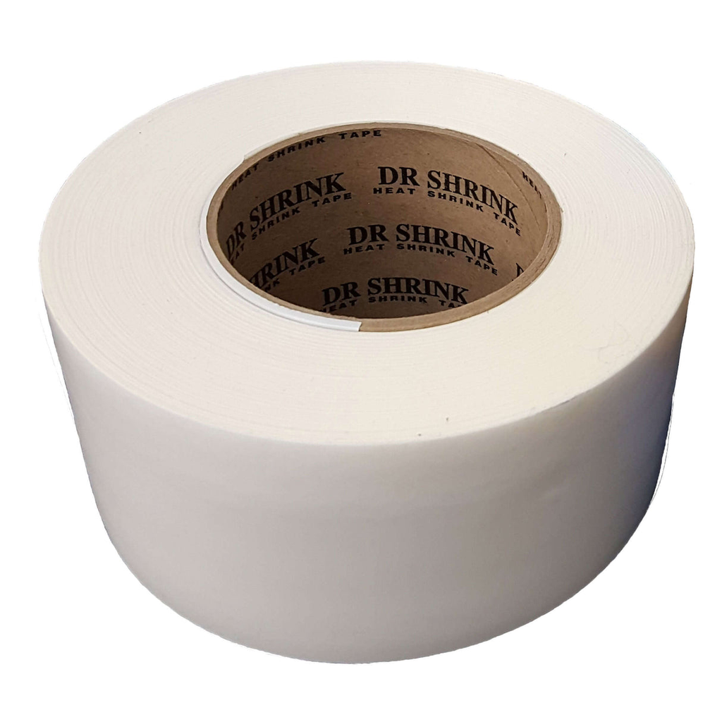 2" X 180' DR SHRINK WHITE HEAT SHRINK TAPE