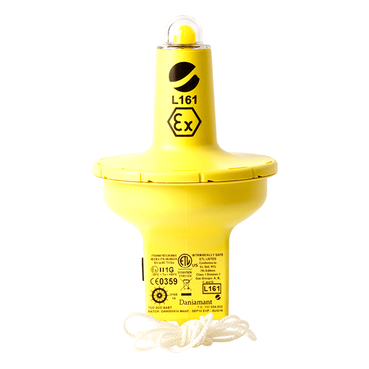 DANIAMANT L161 LIFEBUOY LIGHT SOLAS / MED ATEX & IECEX INTRINSICALLY SAFE 