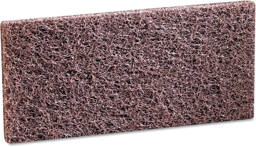 3M SCRUBBER COARSE BROWN 117MM X 254MM