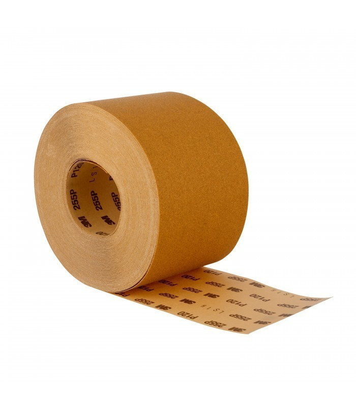 3M 255P ABRASIVE ROLL, 115 MM X 50 M P400  (PER METRE)