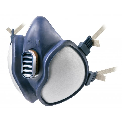 3M 06941+ MAINTENANCE FREE HALF MASK WITH FILTERS FFA1P2R D