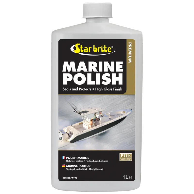 STARBRITE PREM MARINE LIQUID POLISH 1LTR WITH PTEF