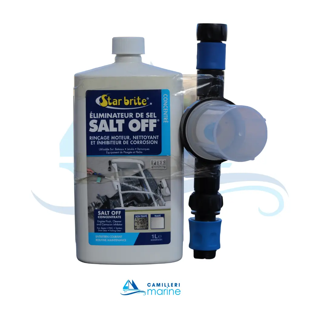 STARBRITE SALT OFF 1L  KIT WITH APPLICATOR