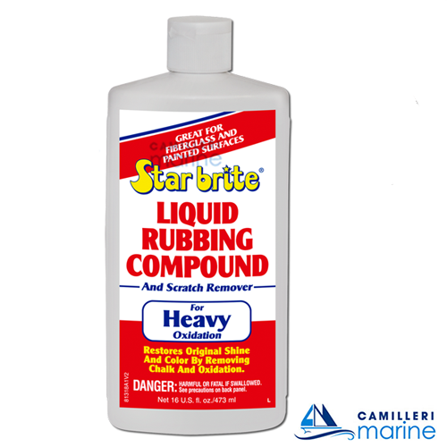 STARBRITE LIQUID RUBBING COMPOUND 473ML HVY OX