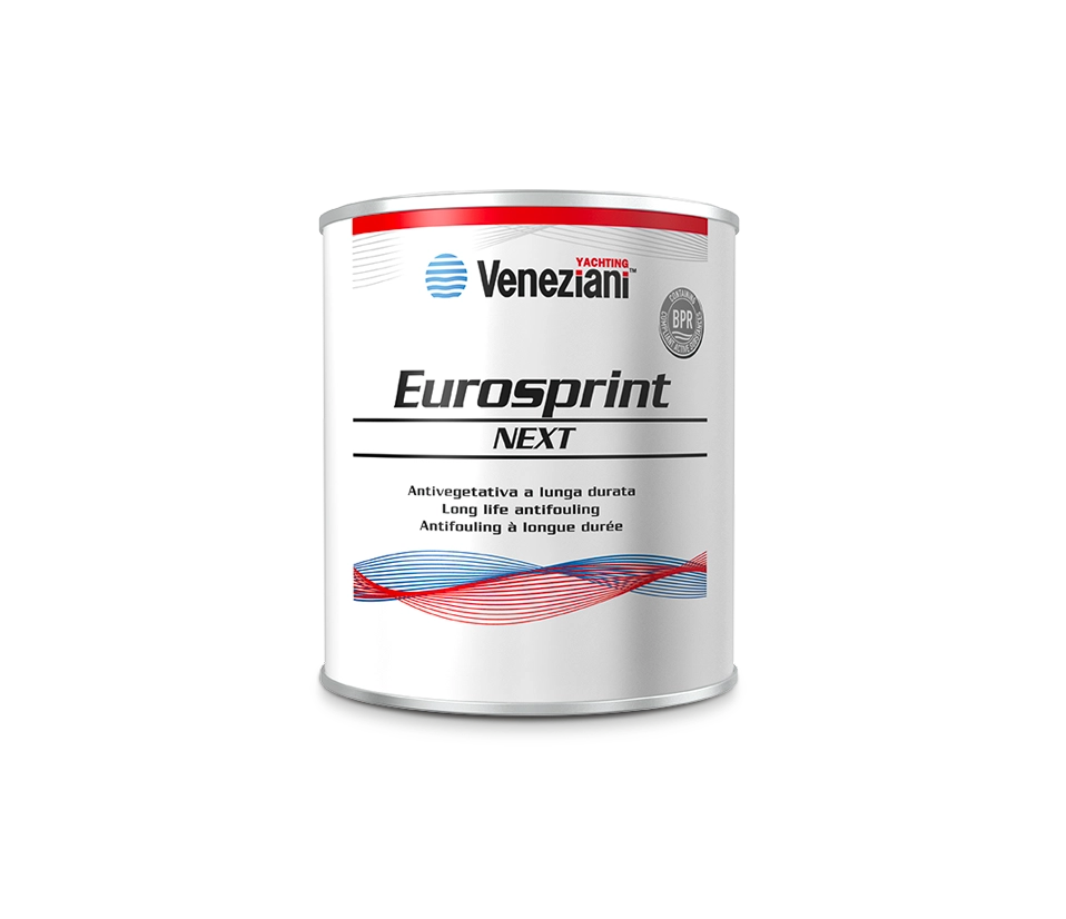 VENEZIANI EUROSPRINT NEXT LONG LIFE ANITFOULING PAINT DEEP BLUE 750ML