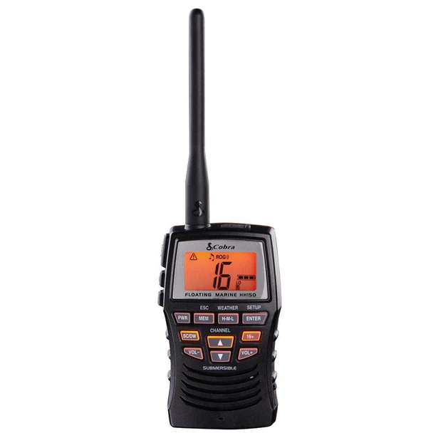 COBRA FLOATING VHF RADIO MRHH150FLTE
