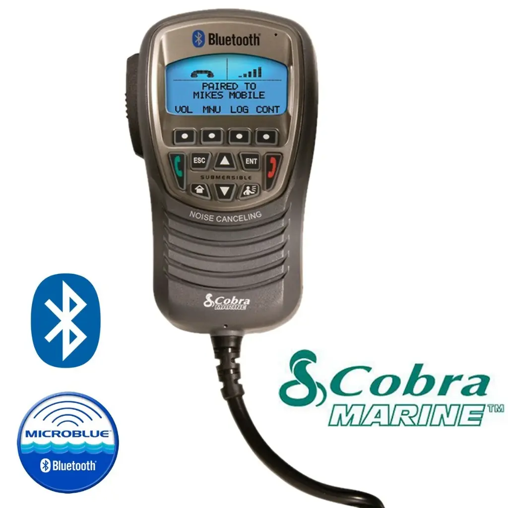 COBRA WATERPROOF BLUETOOTH HANDSET FOR MOBILE PHONES MRF300BTEU