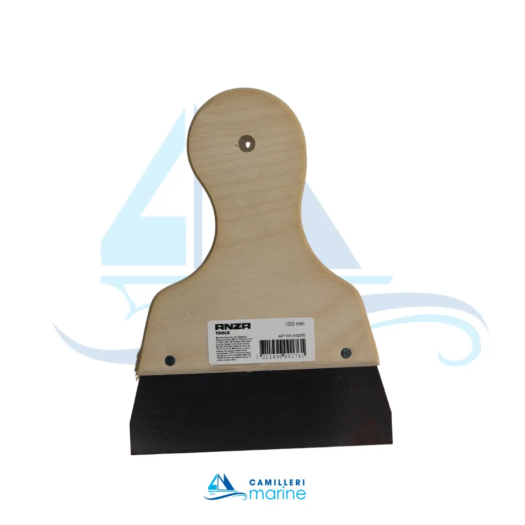 ANZA TOOLS WIDE FILLING KNIFE WOOD 150MM