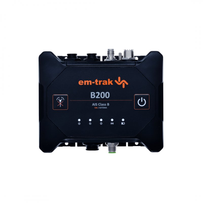 EM-TRAK B200 CLASS B LEISURE AIS TRANSCEIVER INCLUDING WIFI, NMEA 2000 & NMEA 0183 CONNECTIVITY