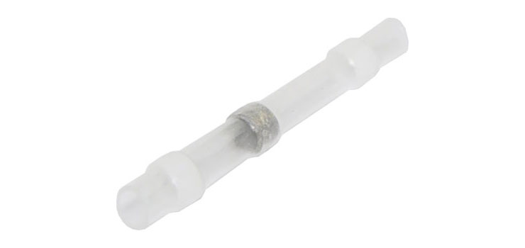SOLDER SLEEVE WIRE SPLlCES CABLES AWG(MM2) 22-24 ( 0.25MM - 0.34MM ) WHITE