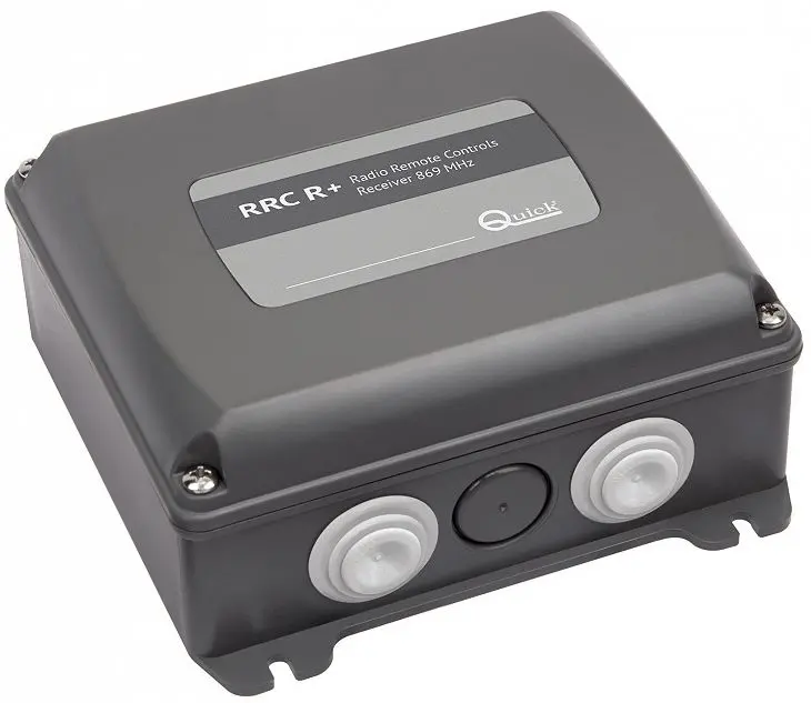 QUICK RADIO RECEIVER RRC R04 RECEIVER 4 RELAYS 434MHZ