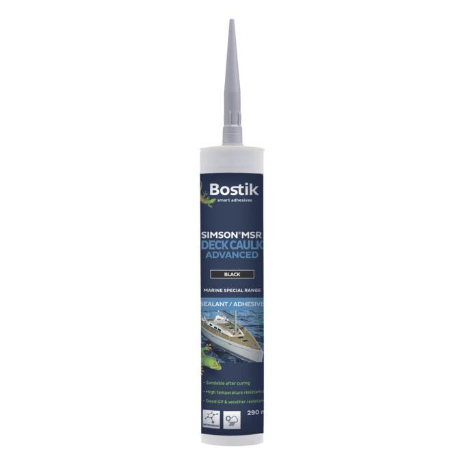 BOSTIK MSR DECK CAULK ADVANCED BLACK 290ML/C12 CARTRIDGE