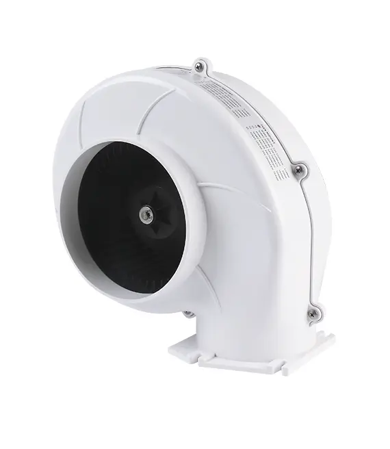 SEAFLO FLANGER/ FLEX MOUNT 6" - 4" MARINE BLOWER 12V 320CFM/550CMH