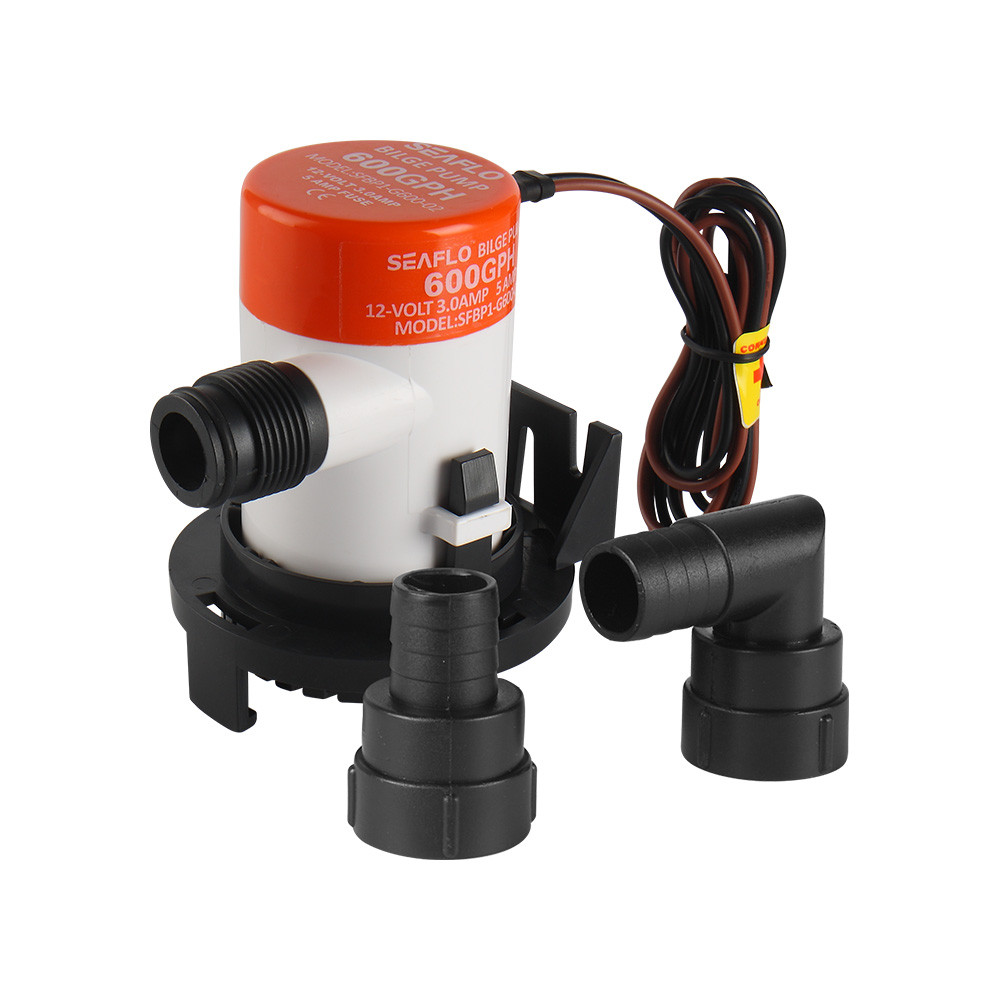 SEAFLO BILGE PUMP 02 SERIES 12V 3A 600GPH 37.9LPM