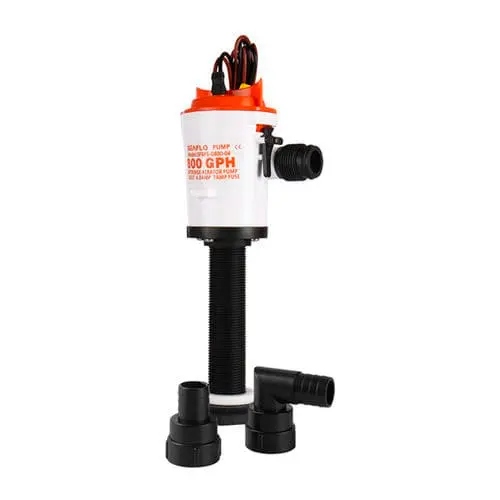 SEAFLO VERTICAL LIVEWELL PUMP 12V 800GPH 50 LPM