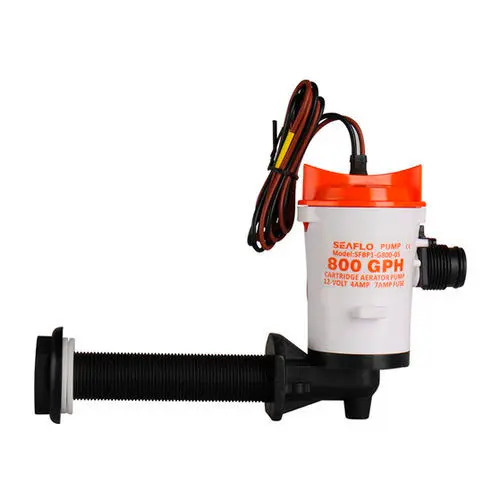 SEAFLO HORIZONTAL LIVEWELL PUMP 12V 800GPH HORZ 50LPM