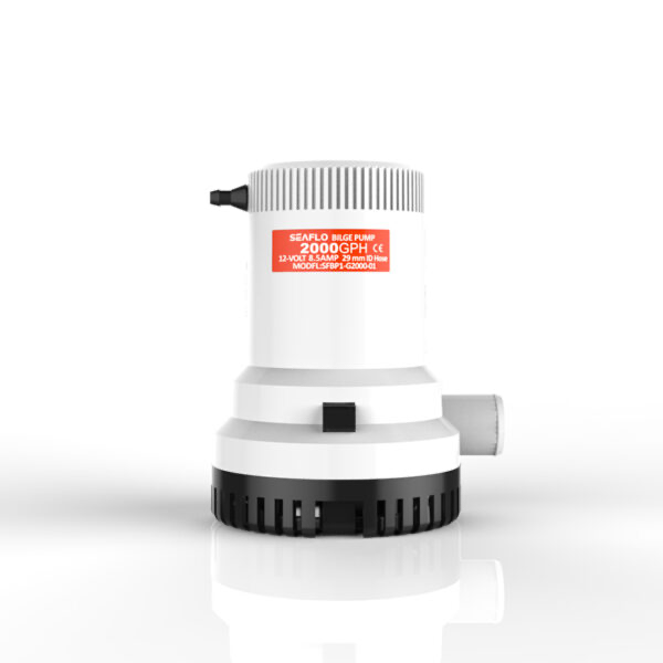 SEAFLO BILGE PUMP 24V 2000GPH 126 LPM                           