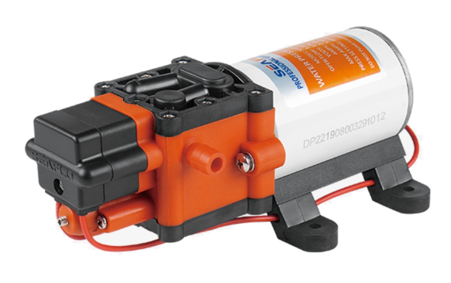 SEAFLO 22 SERIES AUTOMATIC DEMAND DIAPHRAGM PUMP 12V 1.3GPM 5.0LPM