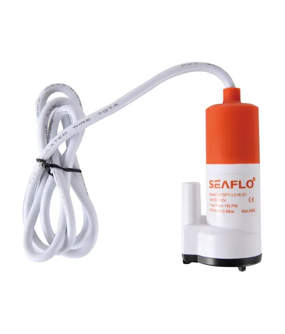 SEAFLO LOW VOLTAGE SUBMERSIBLE PUMP 12V 12LPM 0.6BAR