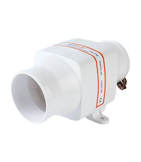 SEAFLO 3" IN-LINE BLOWER 12V 130CFM