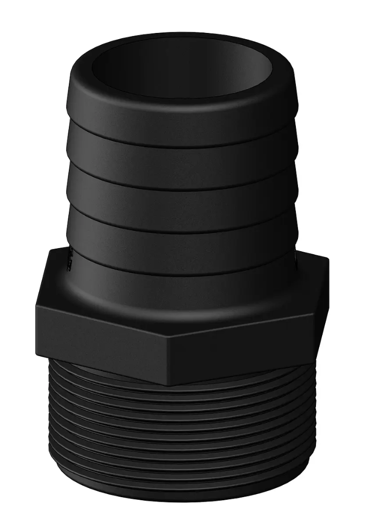 TRUDESIGN TAIL 50MM 2" MALE BSP LONG THREAD