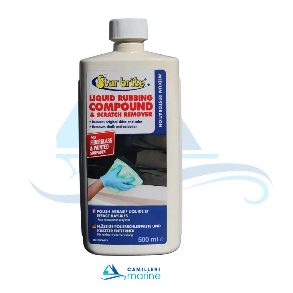 STARBRITE LIQUID RUBBING COMPOUND & SCRATCH REMOVER 473ML