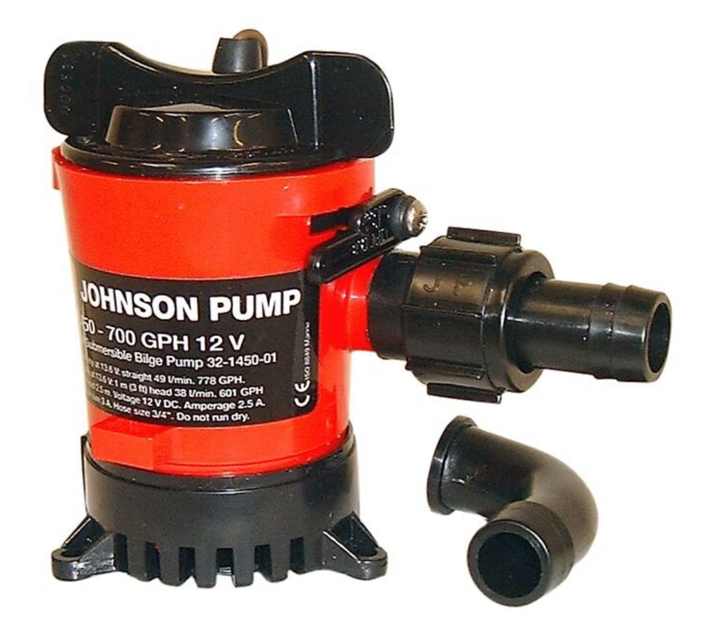 JOHNSON CARTRIDGE BILGE PUMP 500GPH 12V