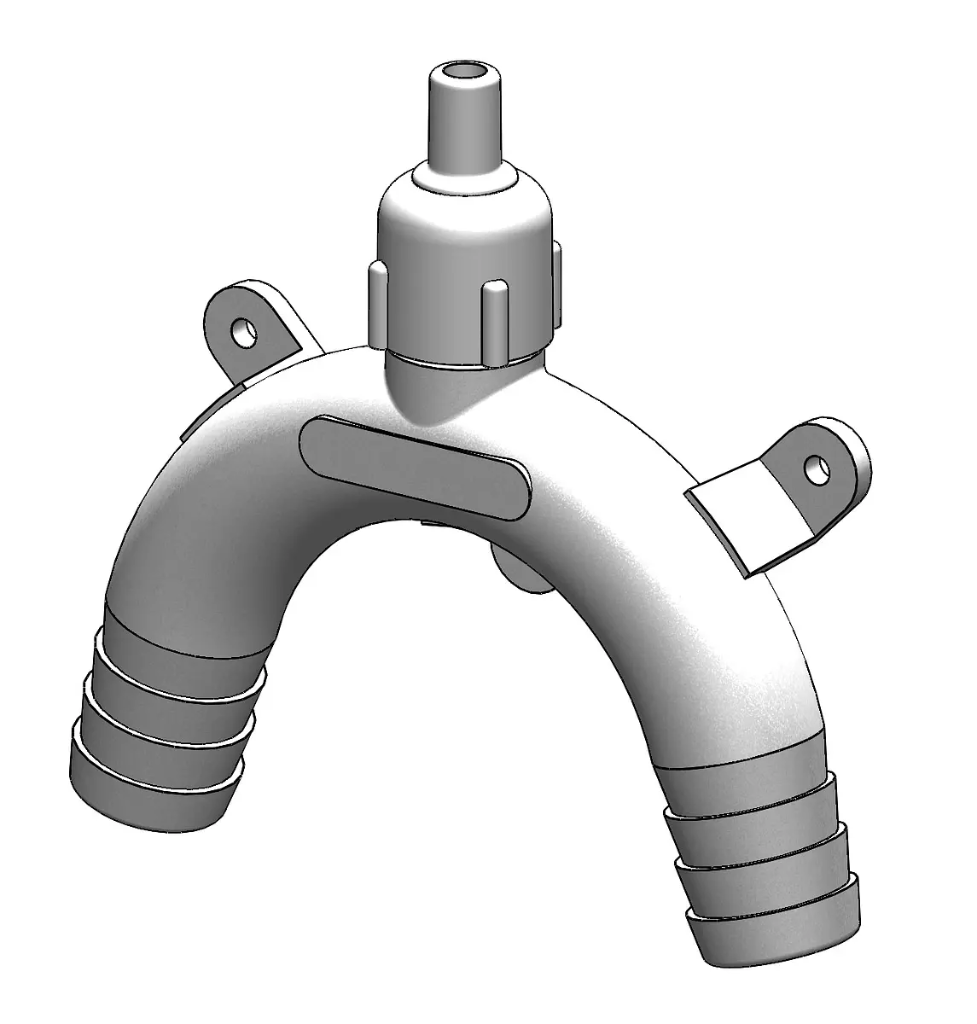 TRUDESIGN VENTED LOOP 19MM WHITE