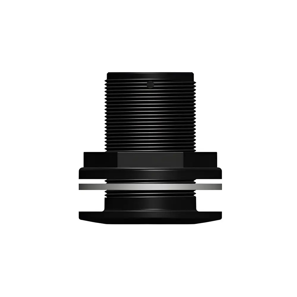 TRUDESIGN THRU HULL SKIN FITTING DOMED 2" BSP BLACK