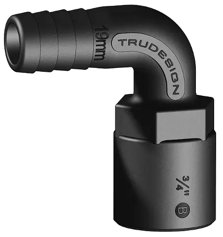 TRUDESIGN TAIL 19MM 3/4" FEMALE BSP 90° ELBOW