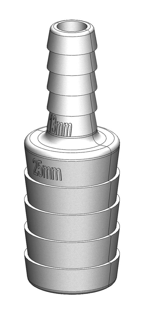 TRUDESIGN REDUCER 25MM - 13MM 