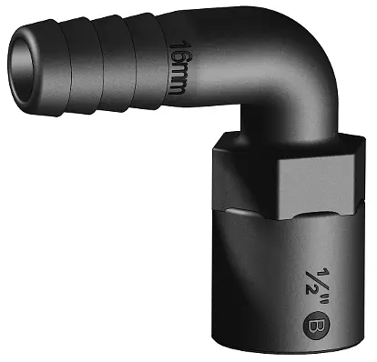 TRUDESIGN TAIL 16MM 1/2” FEMALE BSP 90° ELBOW