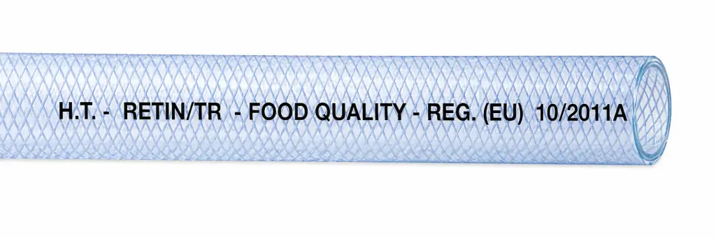 HT HOSES RETIN/TR - Ø 16MM X 22MM NETTED PVC FOOD QUALITY HOSE PIPE 