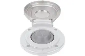 QUICK - 900/XDW FOOT SWITCH DOWN ( GREY ) STAINLESS STEEL / WHITE