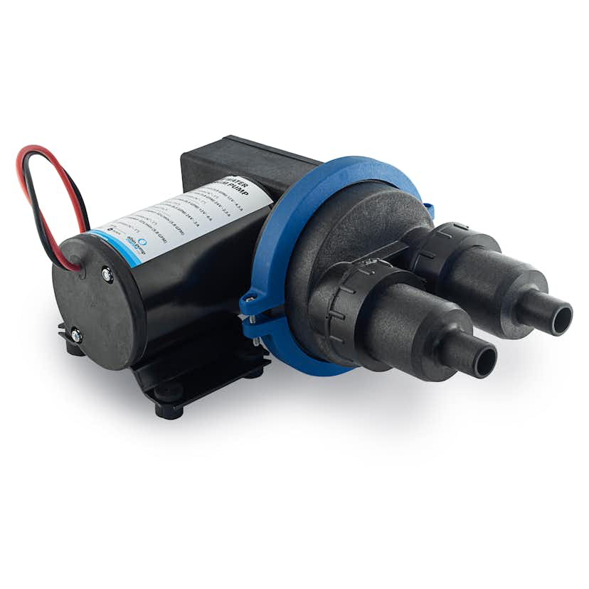 ALBIN COMPACT WASTE BLACK WATER DIAPHRAGM PUMP 22L 12V