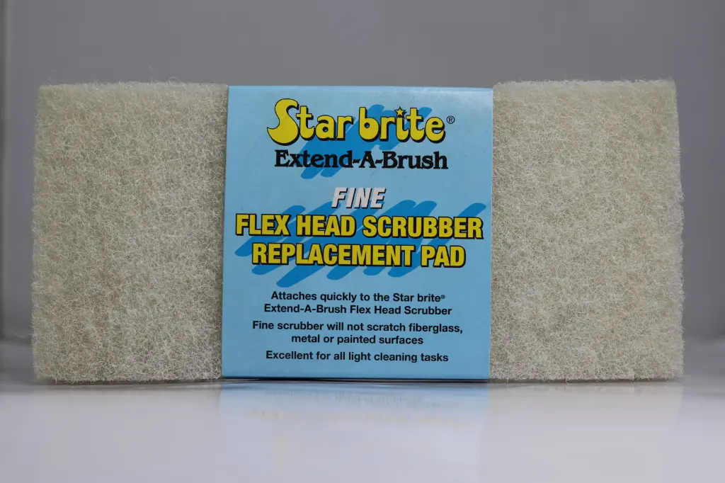 STARBRITE FLEXI HEAD REPLACEMENT PAD FINE WHITE