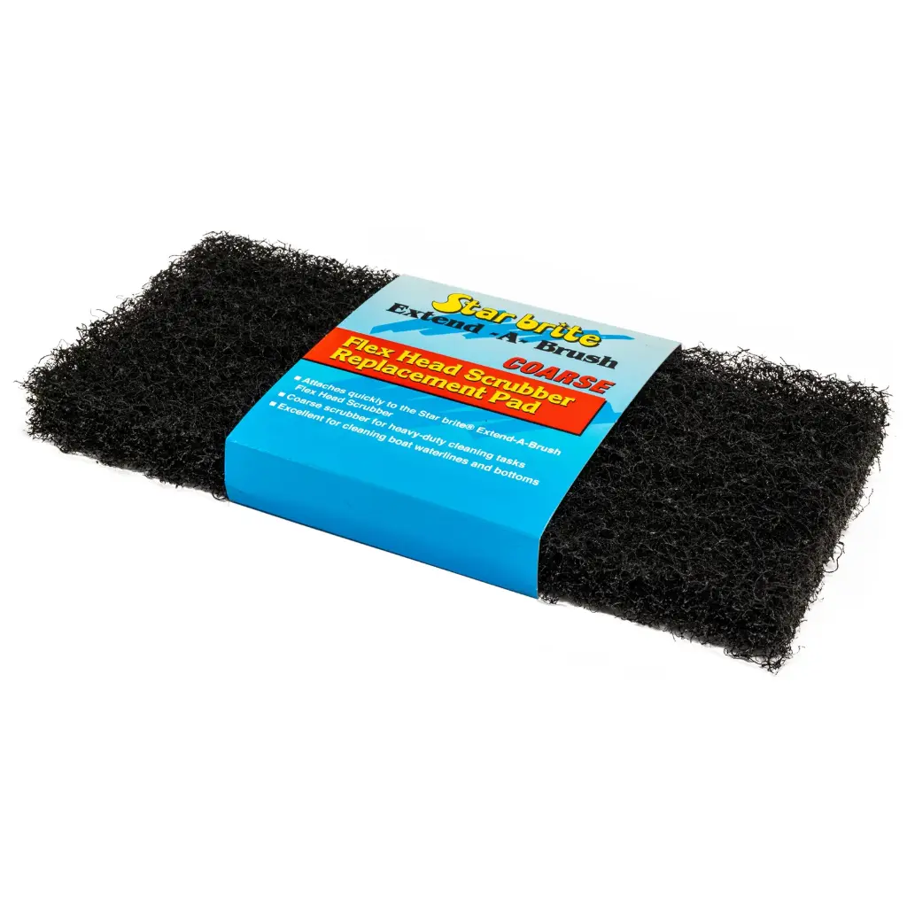 STARBRITE FLEXI HEAD REPLACEMENT PAD COARSE BLACK