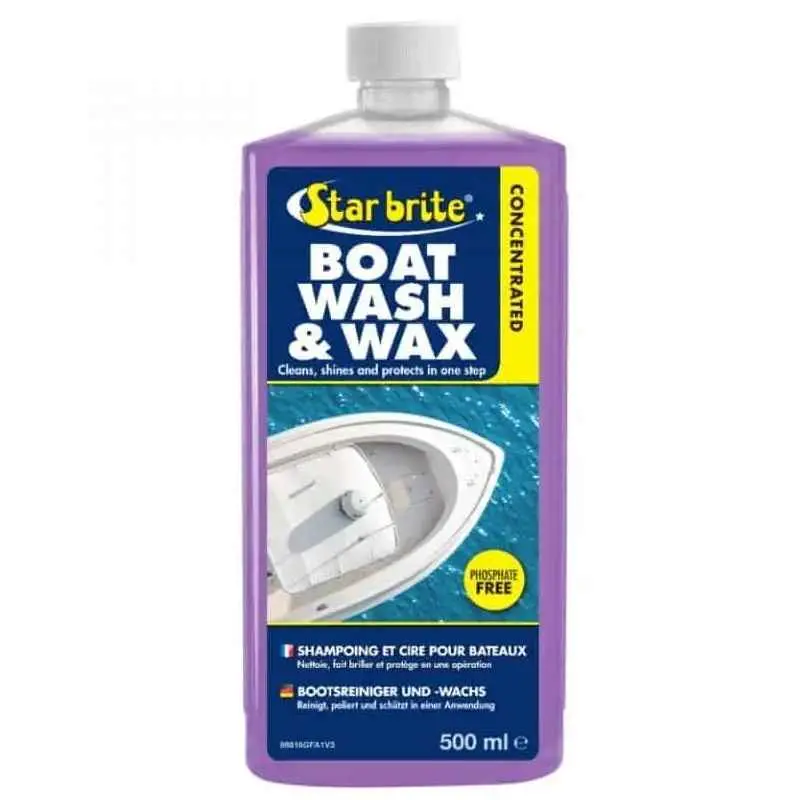 STARBRITE BOAT WASH & WAX 500ML