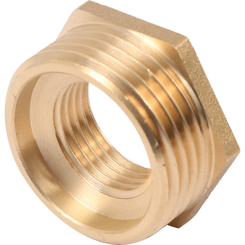 MAESTRINI BRASS REDUCER BUSH MALE TO FEMALE 1 1/4" X 3/4"