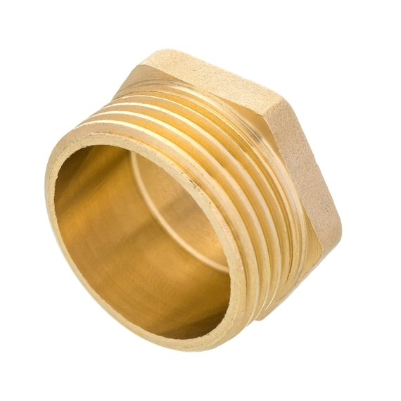 MAESTRINI BRASS MALE PLUG 1"