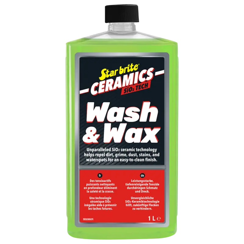 STARBRITE WASH & WAX CERAMIC BOAT WASH - 1L