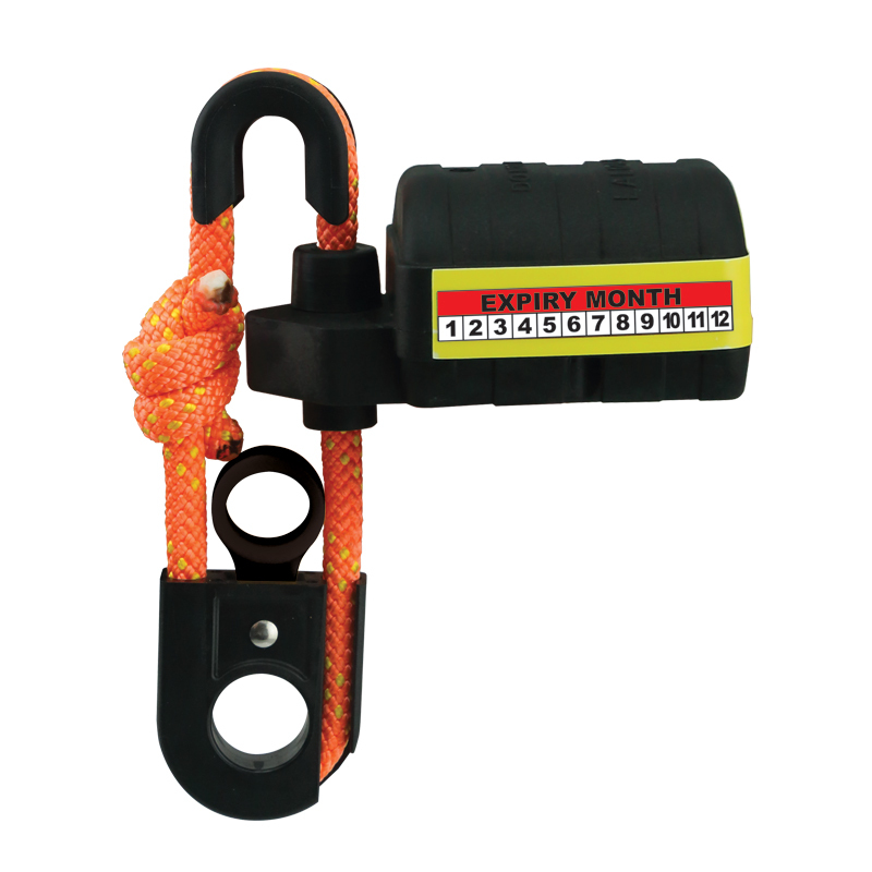 LALIZAS HYDROSTATIC RELEASE UNIT HRU FOR LIFERAFTS, SOLAS/MED/USCG-MER