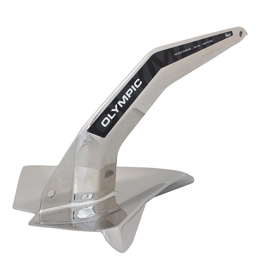 QUICK OLYMPIC ANCHOR 34KG STAINLESS STEEL MIRROR POLISH